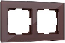 Рамка универсальная Werkel Favorit 2-м. стекло мокко картинка